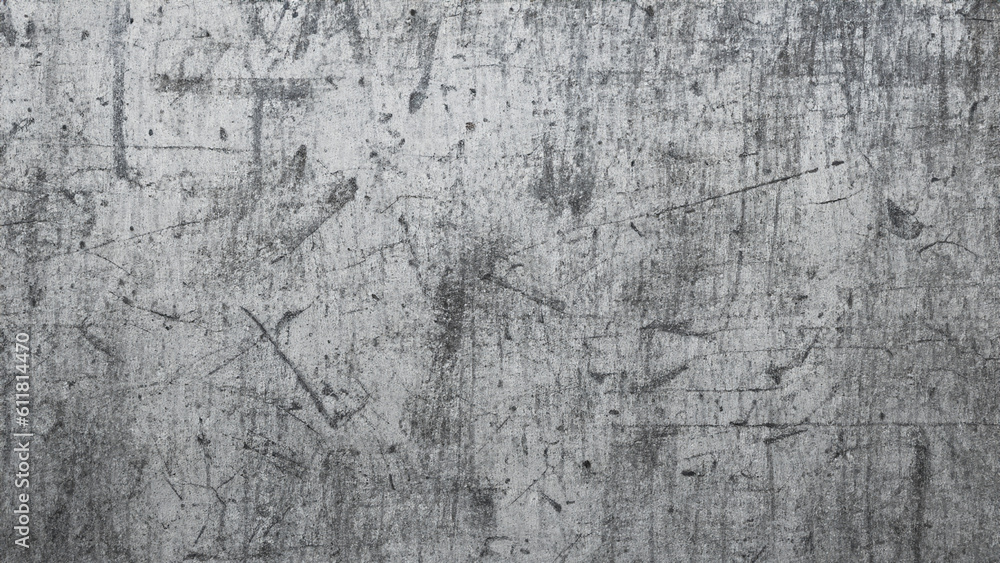 Obraz premium scratched grunge metal plate industrial - generative ai