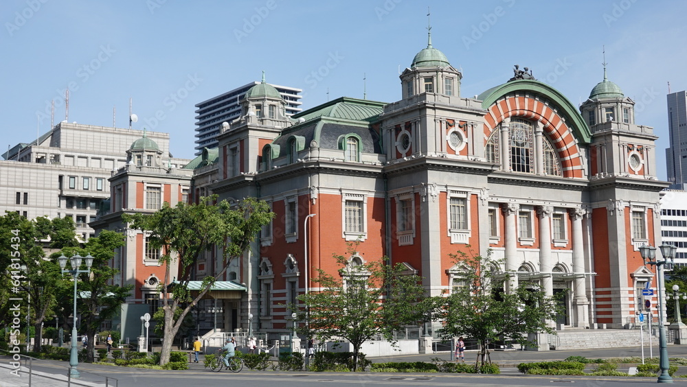 Naklejka premium 大阪