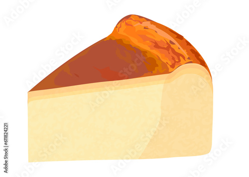チーズケーキのイラスト