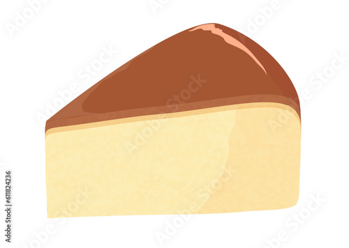 チーズケーキのイラスト
