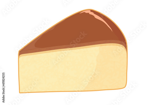 チーズケーキのイラスト