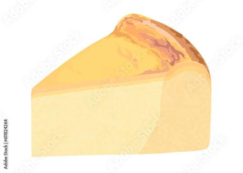 チーズケーキのイラスト