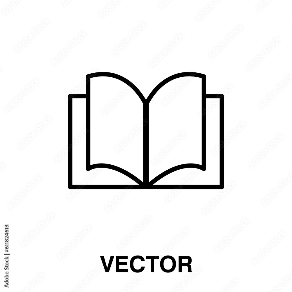 book icon vector illustration flat design on white background..eps book icon vector illustration flat design on white background..eps