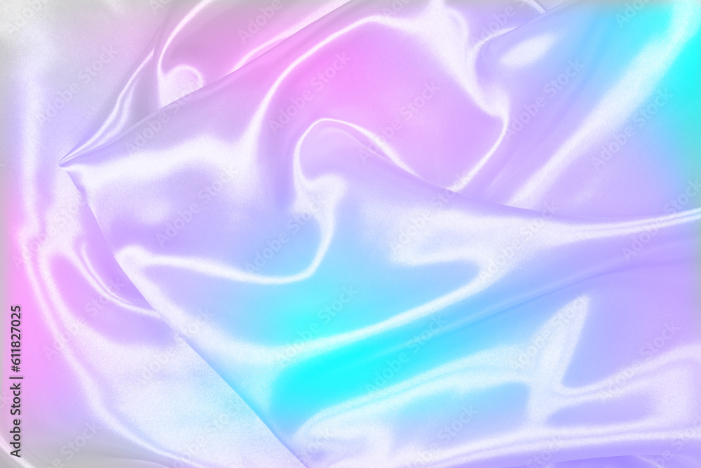 Fototapeta premium カラフルなの布 グラデーション ソフトタッチのテクスチュア（背景画像）