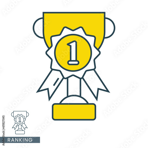 Rank icon for apps or web