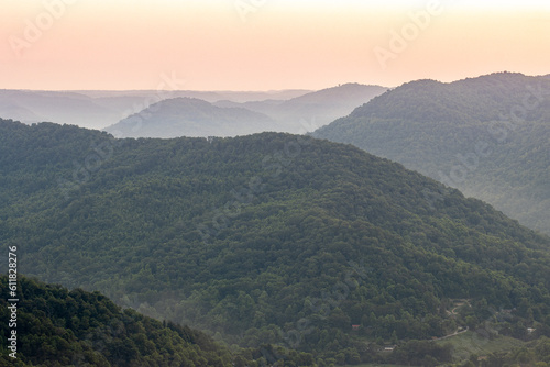 Mountains in Morning in Appalachia © Cris Ritchie Photo