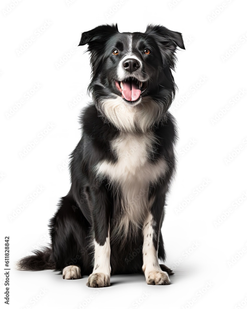 Border Collie Sitting Border Collie Sitting