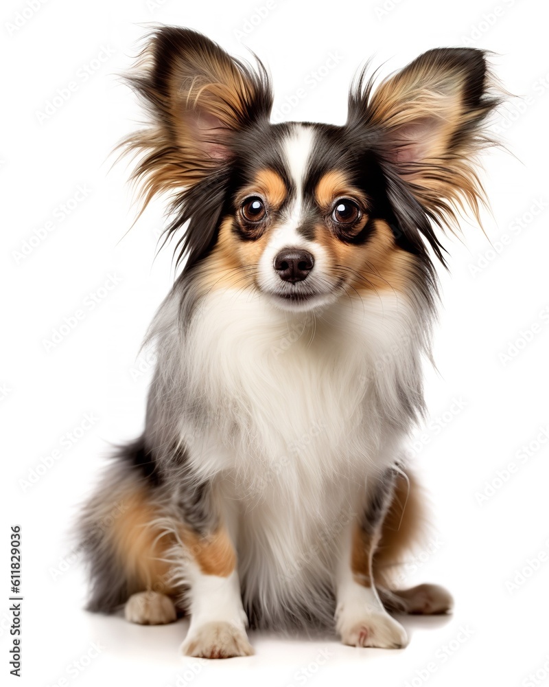 Papillon Posing Papillon Posing