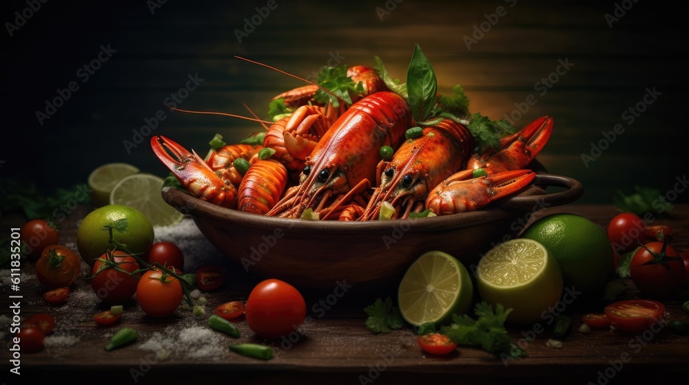 Tom Yam Kung, Tom Yum is a famous Thai food around the world, AI generated. Tom Yam Kung, Tom Yum is a famous Thai food around the world, AI generated.