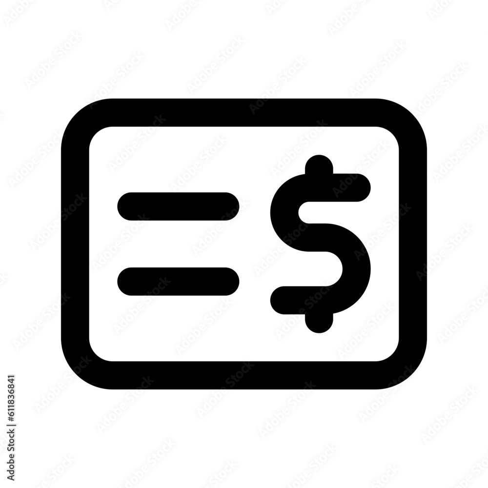 bank check icon bank check icon