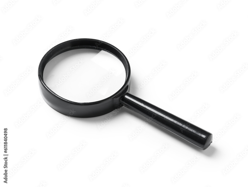 Magnifier isolated on white background Magnifier isolated on white background