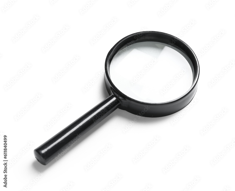 Magnifier isolated on white background Magnifier isolated on white background
