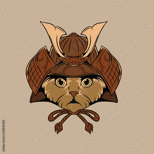 cute cartoon mask art vector illustration suitable for branding needs and so on
 photo