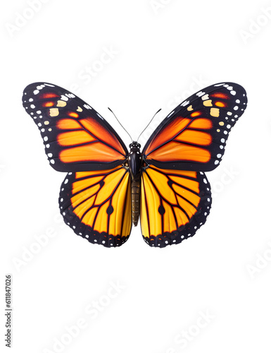 butterfly isolated  Monarch Butterfly