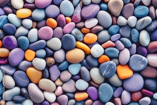 colorful rocks background