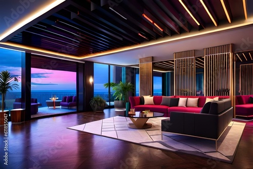 modern living room © Humaira