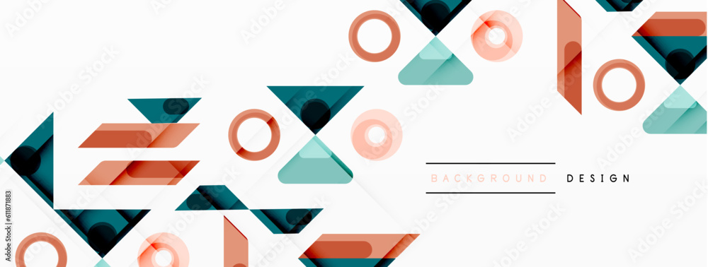Circle minimal abstract background. Design for wallpaper, banner, background, landing page, wall art, invitation, prints, posters Circle minimal abstract background. Design for wallpaper, banner, background, landing page, wall art, invitation, prints, posters
