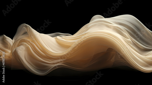 Captivating Flowing Fabric © Davy