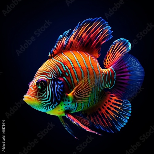 Vibrant color fish
