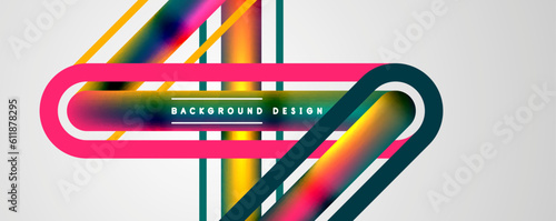 Minimalist straight line abstract background. Vector Illustration For Wallpaper, Banner, Background, Card, Book Illustration, landing page