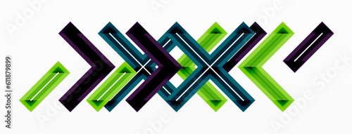 Cross line background minimal geometric template. Design for wallpaper, banner, background, landing page, wall art, invitation, prints, posters