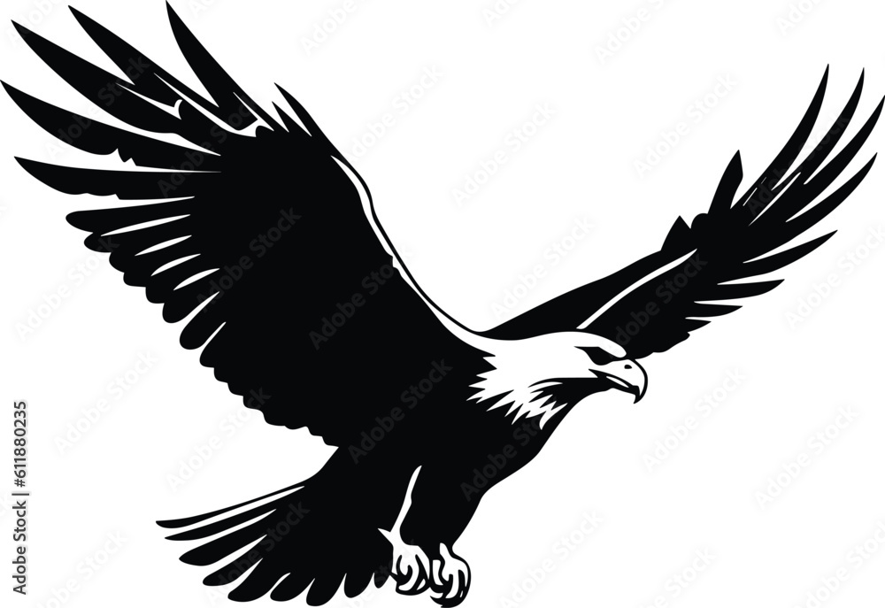 Obraz premium eagle vector illustration design