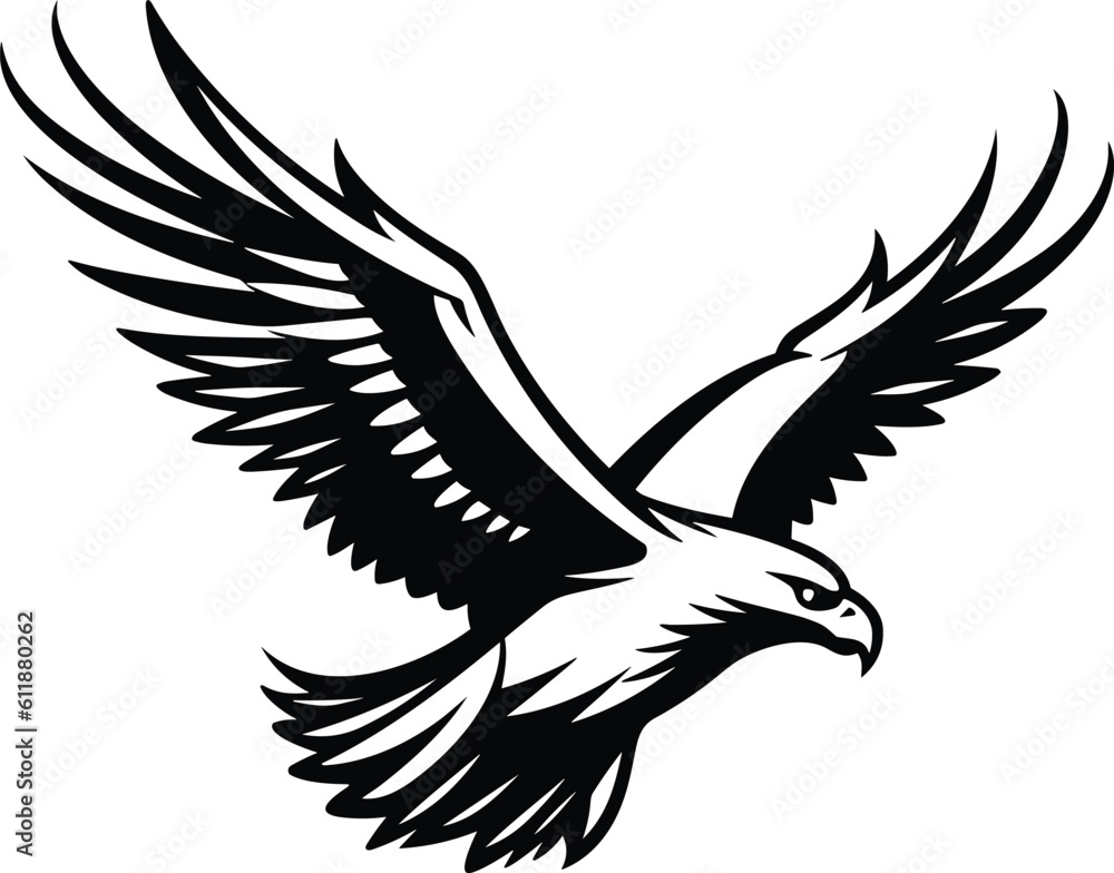 Fototapeta premium eagle vector illustration design
