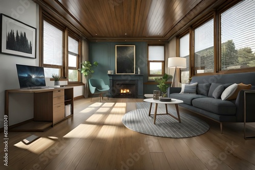 modern living room © Pretty Panda