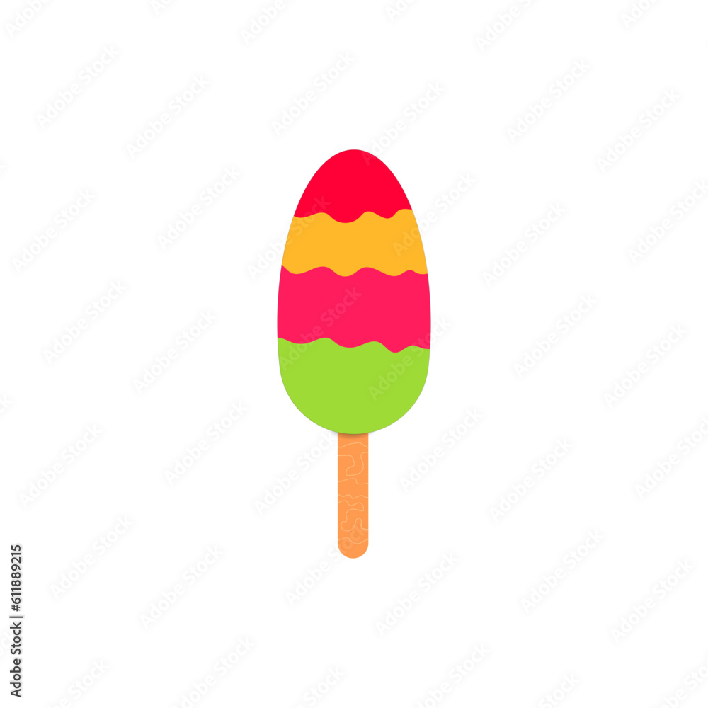 ice cream on a stick ice cream on a stick