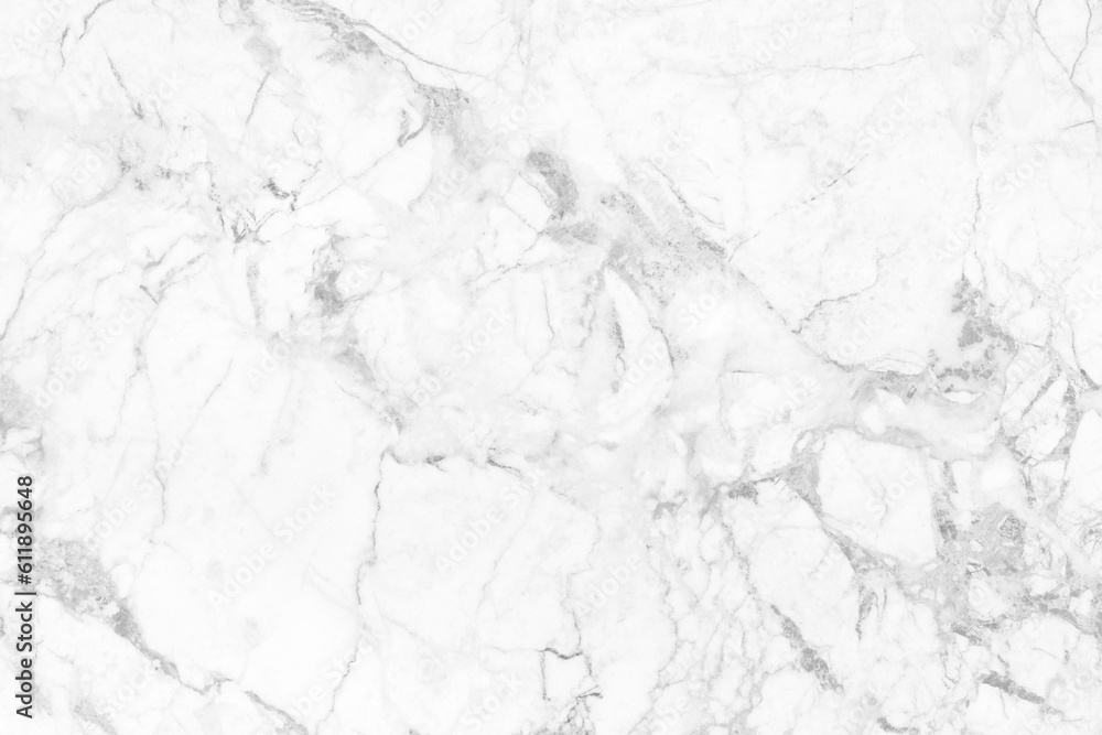 Naklejka premium White marble texture with natural pattern for background or design artwork.