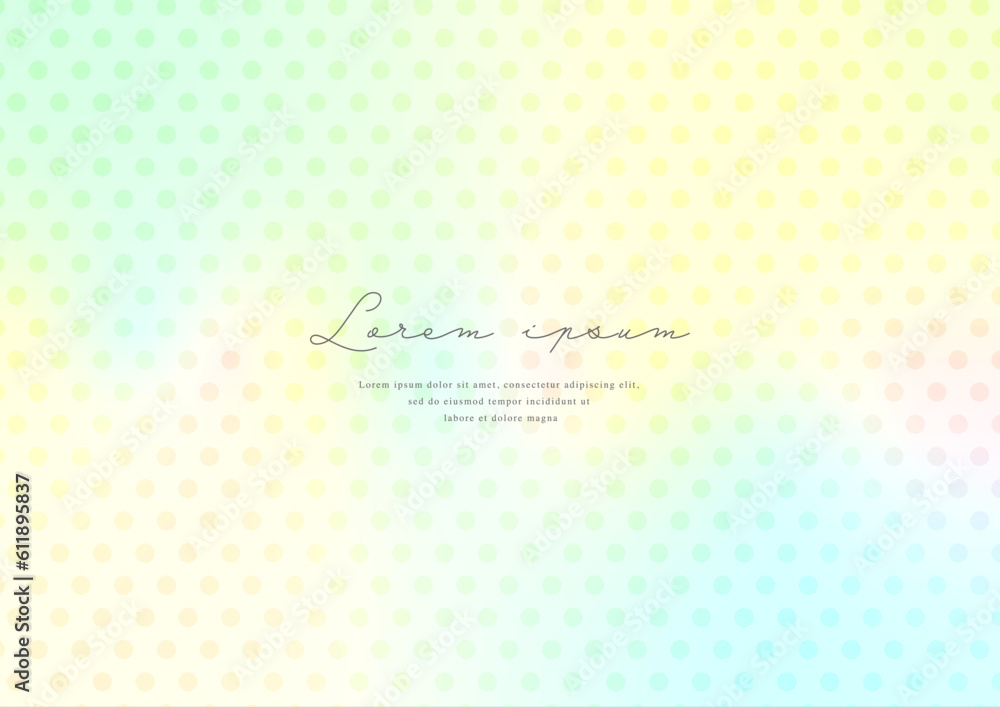 Polka dot pattern and gradient background design
Polka dot pattern and gradient background design