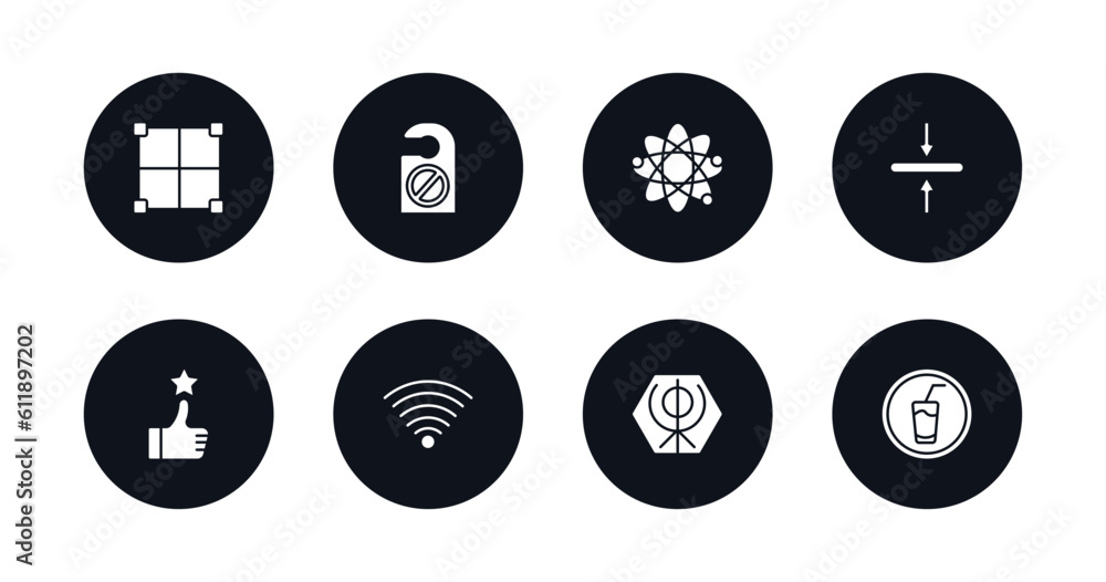 symbol for mobile filled icons set. filled icons such as borders, not disturb, atom, align, superior, wireless network, khanda, drink vector. symbol for mobile filled icons set. filled icons such as borders, not disturb, atom, align, superior, wireless network, khanda, drink vector.