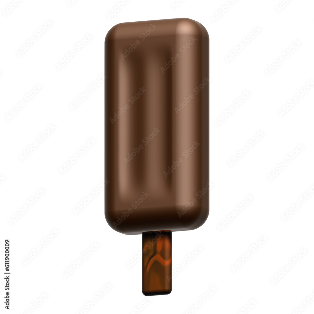 Obraz premium These are beautifully designed 3D ice creams with different flavors that you can use anywhere.