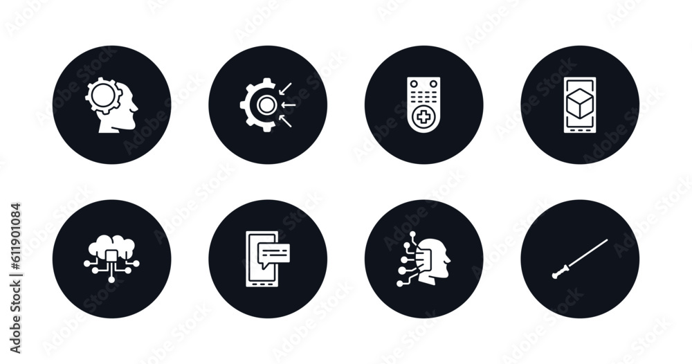 symbol for mobile filled icons set. filled icons such as teaching, goals, remote control, ar, cloud computing, survey, available, ar wand vector. symbol for mobile filled icons set. filled icons such as teaching, goals, remote control, ar, cloud computing, survey, available, ar wand vector.