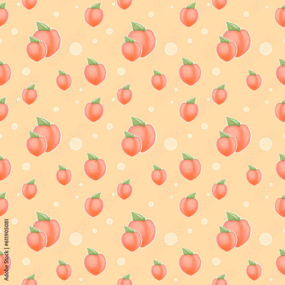 Peach background pattern seamless Peach background pattern seamless
