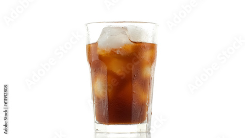 black coffee with ice. Coffee drinks concept