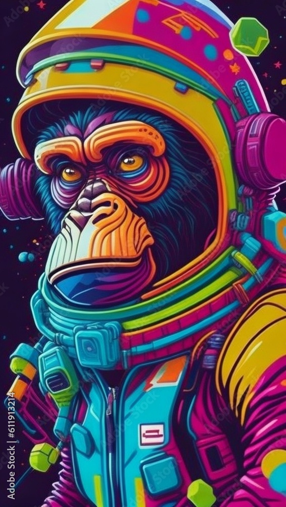 graffiti monkey on the wall graffiti monkey on the wall