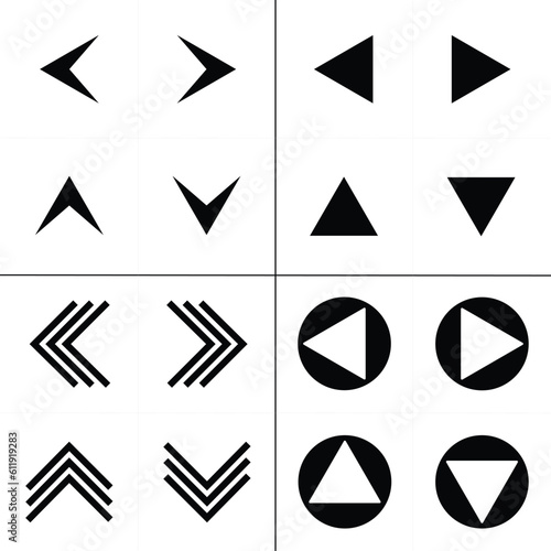 arrow vector, arrows style icon