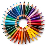 color pencils, assorted colored pencils