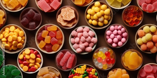 Sweet Gummy Candies Collection - AI Generated