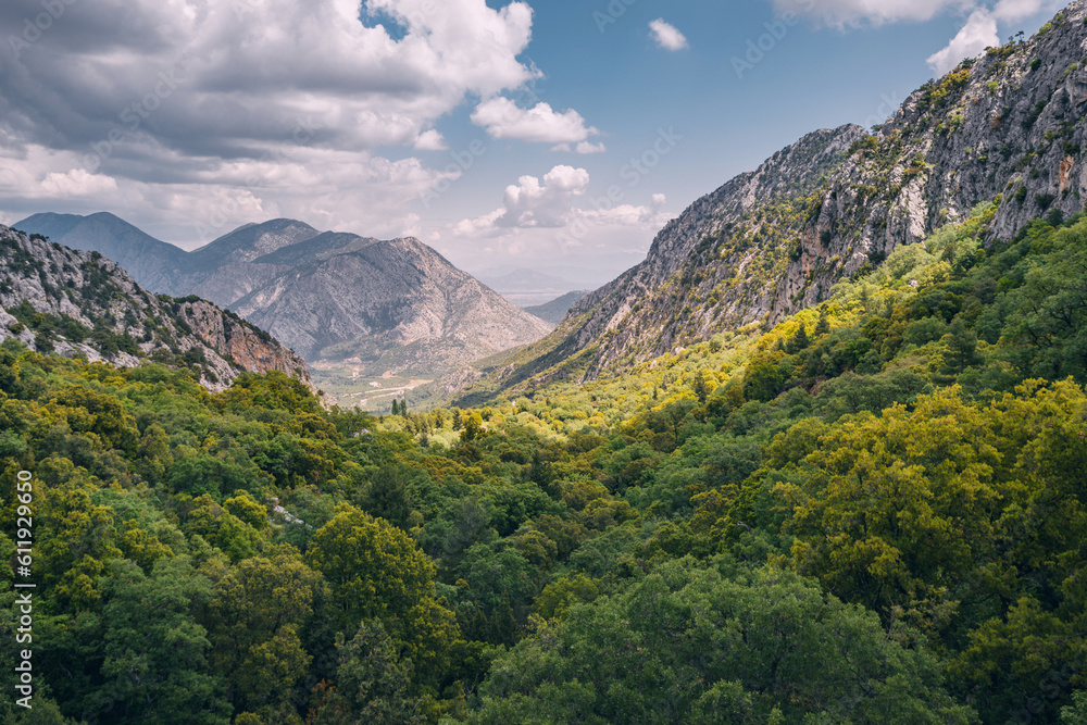 Taurus mountains in Turkey - national park concept