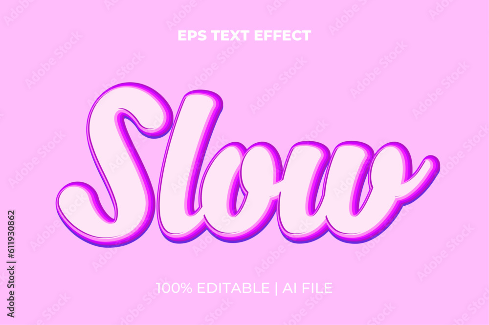 Unique editable art text effect. Text Effects.