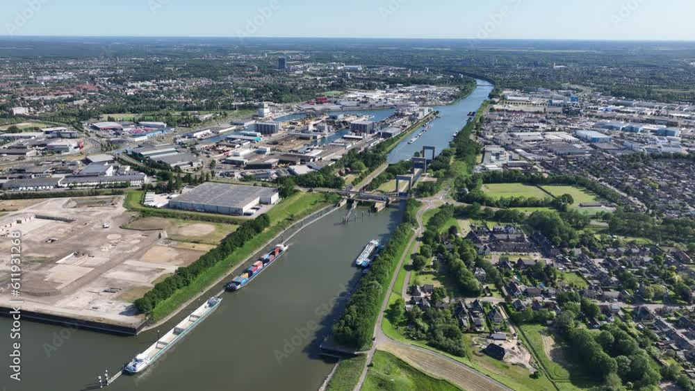 The Weurt lock complex is a lock in the Maas Waal Canal in Nijmegen, The Netherlands. The Weurt lock complex is a lock in the Maas Waal Canal in Nijmegen, The Netherlands.