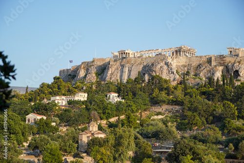Acropolis landscape view, Athens, Greece © Lluislc