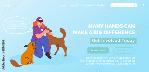 Many hands can make big difference, website page