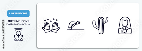 people outline icons set. people thin line icons pack included salat, ruku, argentina, mother and baby vector.