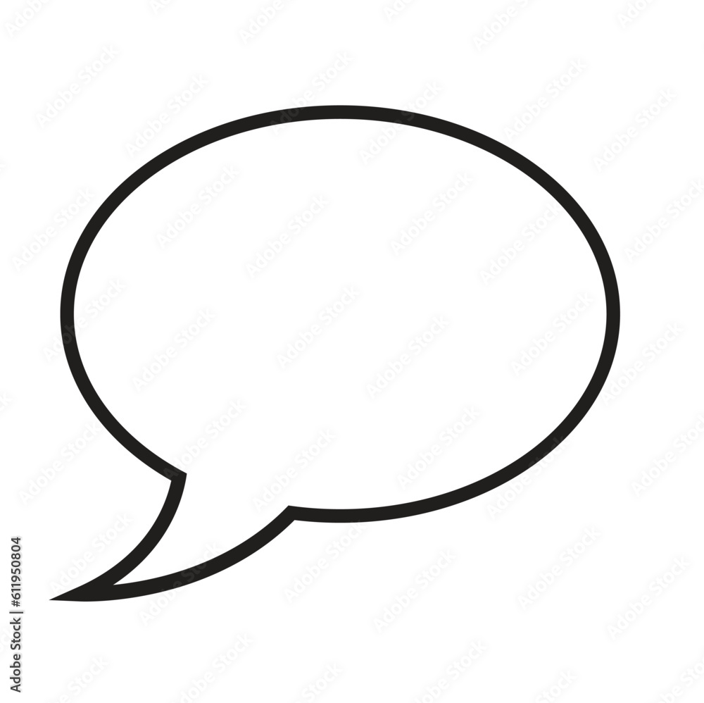Speech Bubble banner. Chat message icon flat vector . Isolated on white background. Speech Bubble banner. Chat message icon flat vector . Isolated on white background.