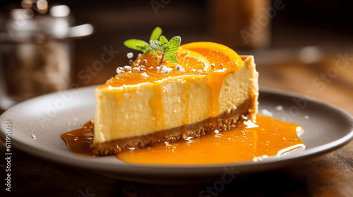 カフェ定番スイーツのチーズケーキ