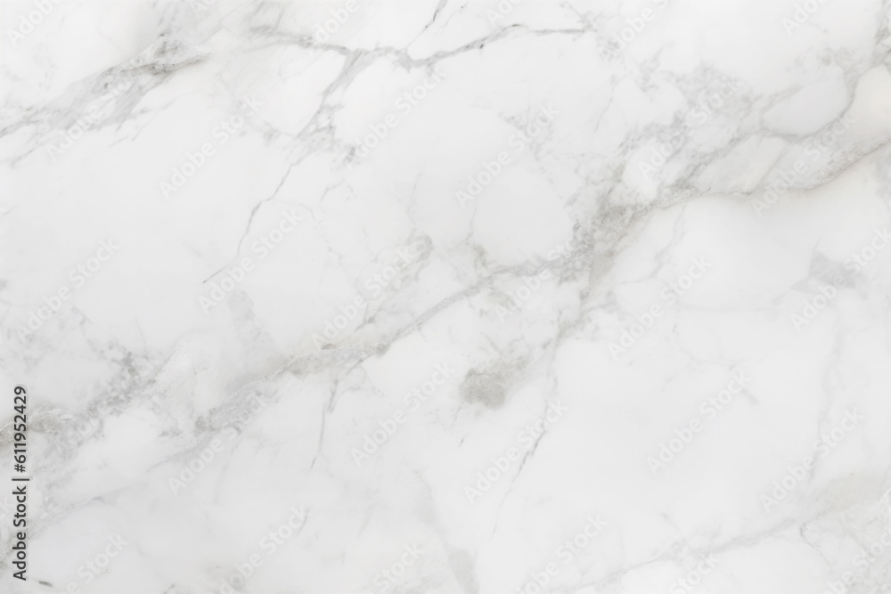 Fototapeta premium White marble texture pattern, natural wall and floor ceramic stone, Generative AI