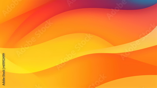 Luxury modern wave curve abstract presentation background, Generative AI